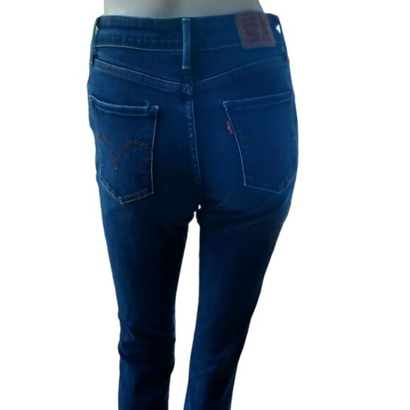 Levi's Women's Skinny Jeans - Midnight Blue - Picture 5 of 5